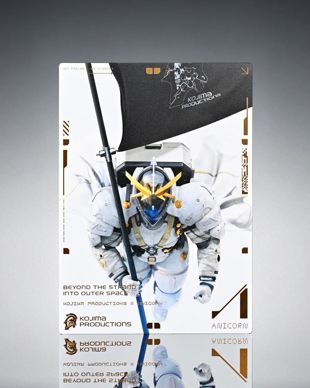 KOJIMA PRODUCTIONS x ANICORN - LUDENS Metal Print | Artwork A